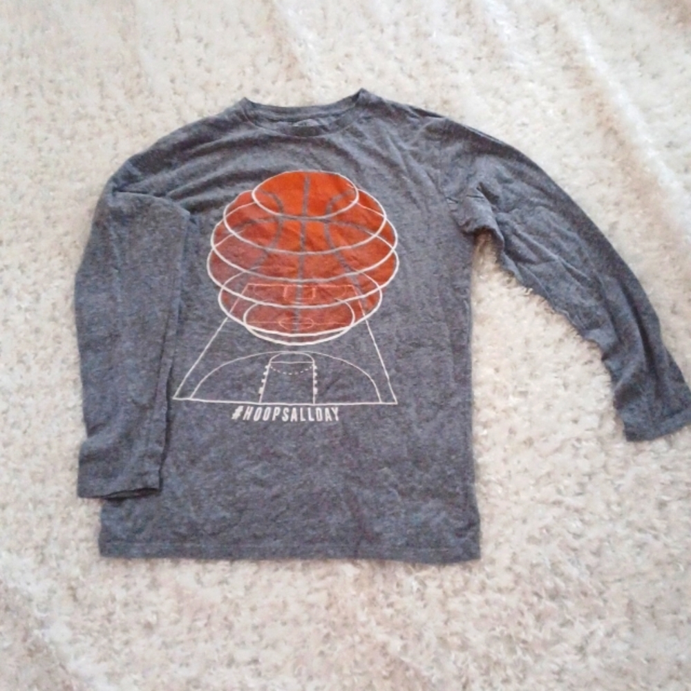 Long sleeve basketball tee (boys)